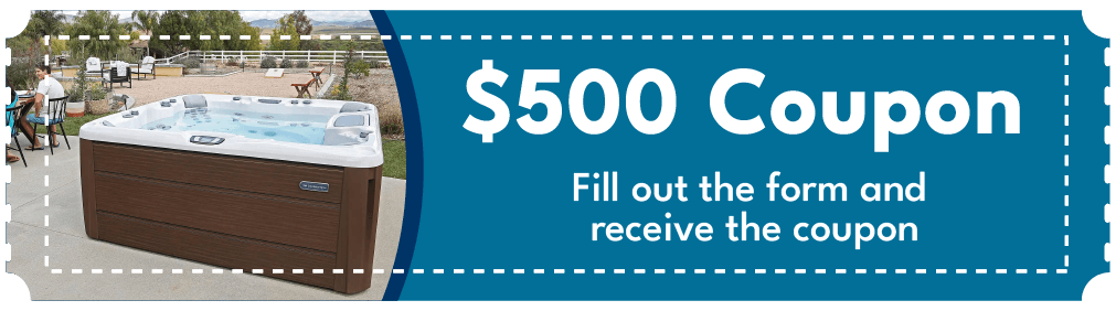 Trade In, Trade Up - Atlanta Hot Tub Center 500 coupon - Atlanta Hot Tub Center