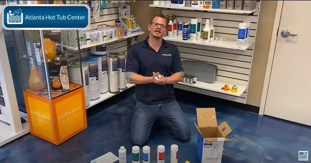 Video Gallery - Atlanta Hot Tub Center chemical starter kit - Atlanta Hot Tub Center