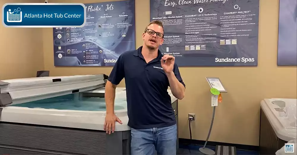 Video Gallery - Atlanta Hot Tub Center drain your 880 and 980 - Atlanta Hot Tub Center