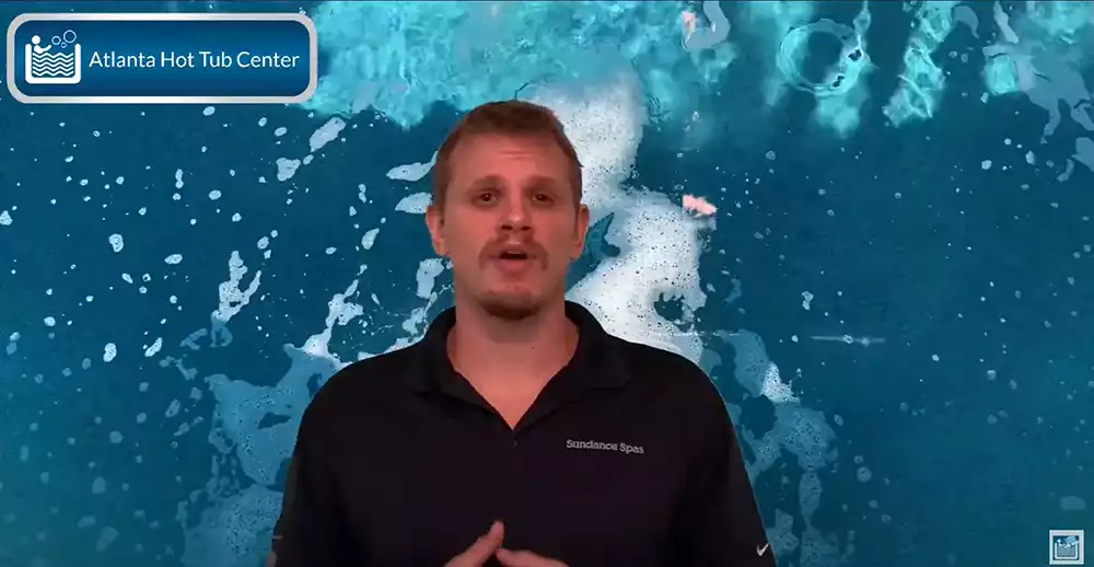 Video Gallery - Atlanta Hot Tub Center hot tub foam - Atlanta Hot Tub Center